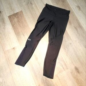Under Armor Cropped Legging with Sheer Panels